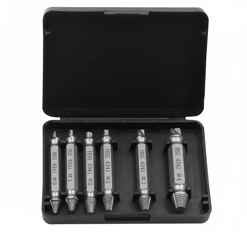 Damaged Screw Extractor Set